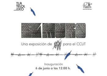 Ángel Boligán presenta “El muro”, una reflexión sobre migración y fronteras en Tlatelolco