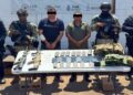 En Escuinapa, Sinaloa, detuvieron a Misael “N”, “Güero Pink”, y a Hilario “N”, exdirector de Seguridad Pública y Tránsito Municipal