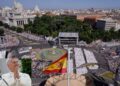 Miles de personas acompañaron al Papa León XIV en su liturgia en Madrid.