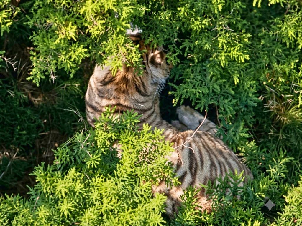 Está en marcha el operativo de captura del tigre de Tepetlaoxtoc. 
