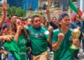 Euforia colectiva en el Mundial.