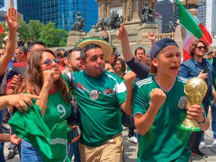 Euforia colectiva en el Mundial.