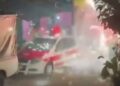 Explosión de un tanque de gas en la feria de Los Trapiches
