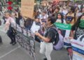 Familias buscadoras denuncian represión del gobierno de la CDMX, este 30 junio del 2026
