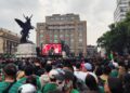 Fan Fest en el Centro Histórico. AMEXI Foto Gobierno de la CDMX