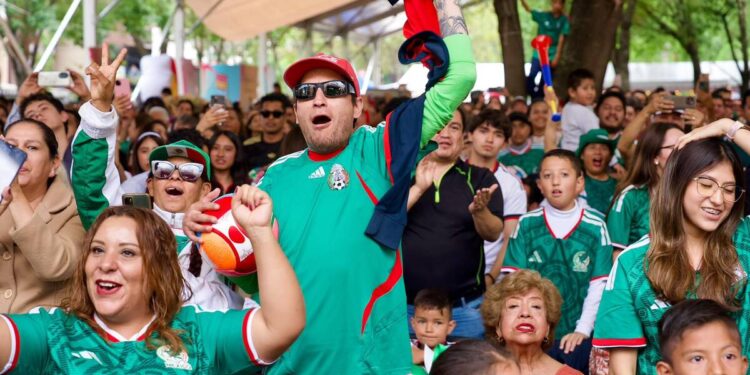 Mexicanos al grito de gol… Así se celebró el primer partido del Mundial 2026