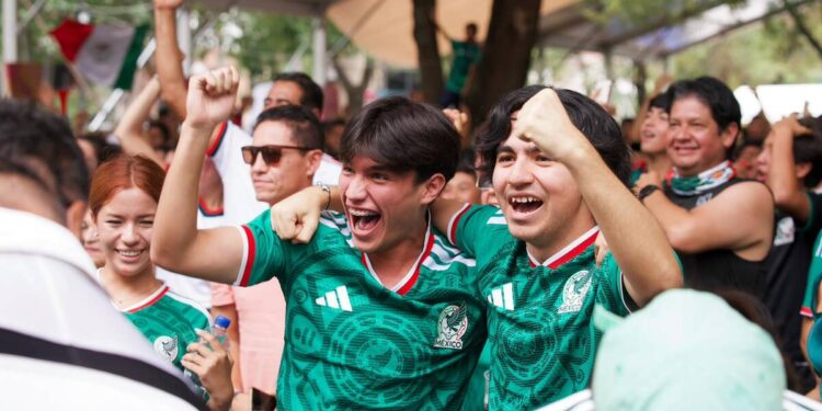 Mexicanos al grito de gol… Así se celebró el primer partido del Mundial 2026