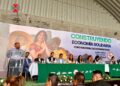 Representantes de cooperativas n México durante el Foro Construyendo Economía Solidaria, donde solicitaron ajustes fiscales, revisión del IEPS a bebidas azucaradas y mayores facilidades en la Ley de Adquisiciones para fortalecer la economía social.