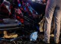 Fuerte choque en San Mateo Atenco, Edomex, murieron dos mujeres. AMEXI Foto Especial