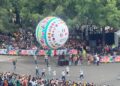 El Gran Desfile Mundialista, la fiesta del balón en Paseo de la Reforma