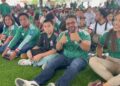 Gran audiencia y gobernador festejan Mundial en Oaxaca