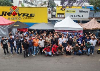 Obreros de la planta 5 de la llantera JK Tornel, están por cumplir 4 meses de huelga, exigiendo el respeto al Contrato Ley.