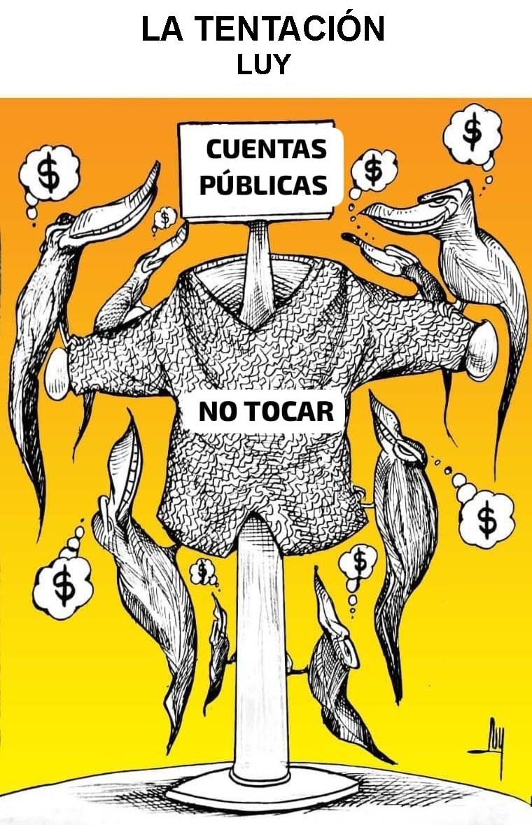 Cartón de Luy: La tentación