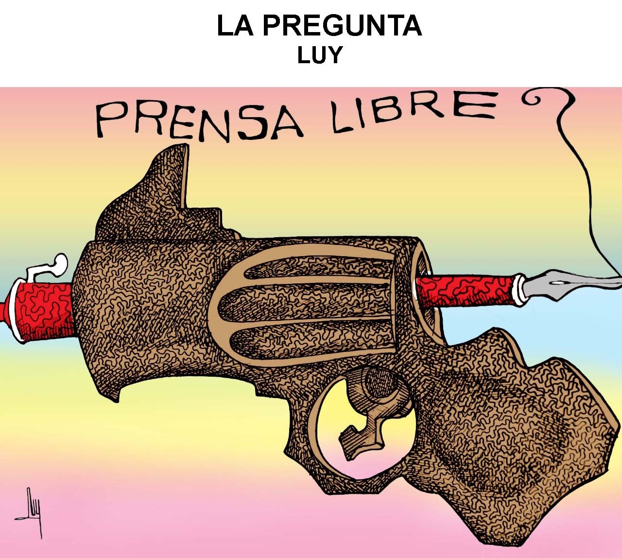 Cartón de Luy: La pregunta