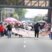 La CNTE sobre Tlalpan a la altura de Metro Xola .AMEXI Foto La Isabel
