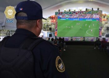 Filtros de revisión y pruebas de alcoholímetro en Festivales Futboleros y en el Zócalo