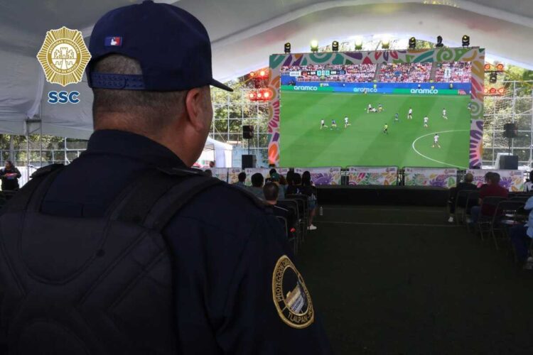 Filtros de revisión y pruebas de alcoholímetro en Festivales Futboleros y en el Zócalo