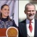 La presidenta Sheinbaum se reunirá con Felipe VI en Palacio Nacional