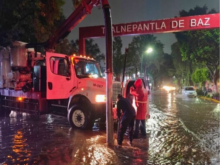 Lluvias causan afectaciones en el Estado de México