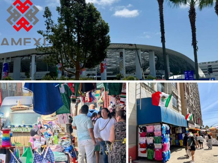 Los Ángeles se pinta de futbol a horas de la inauguración del Mundial