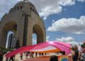 Marcha Lencha 2026. AMEXI Foto X Comisión de Derechos Humanos de la CDMX