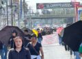Marcha de la CNTE en Tijuana, BC. AMEXI Foto Atahualpa Garibay