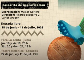El Helénico presenta “La reta mundialista”, un torneo de improvisación teatral gratuito inspirado en el Mundial 2026. | AMEXI/FOTO: cultura.gob.mx