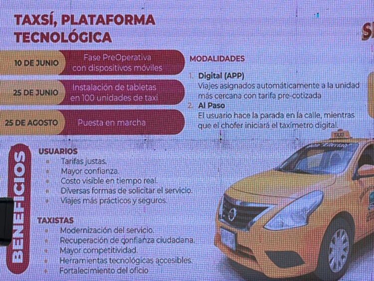 Oaxaca moderniza su transporte con TaxSí app para taxis locales