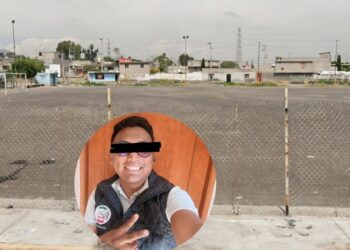 Pablo Tenoch Castellanos Romero, hijo de exalcalde de La Paz, detenido en una manifestación en defensa de un terreno. Foto Especial