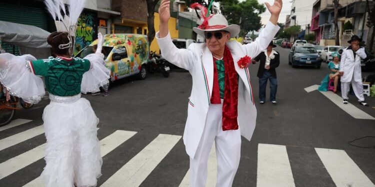 La fiesta mundialista de los mexicanos en imágenes