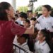 Sheinbaum afirma que siempre estará al pendiente de los niños de México