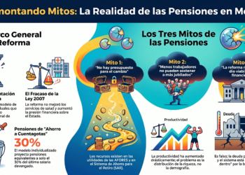 Realidad de las pensiones mexicanas Foto: NoteBookML