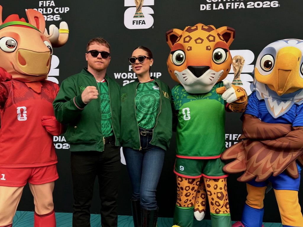 Saúl “Canelo” Álvarez en la inauguración del Mundial 2026. | AMEXI/FOTO: IG 