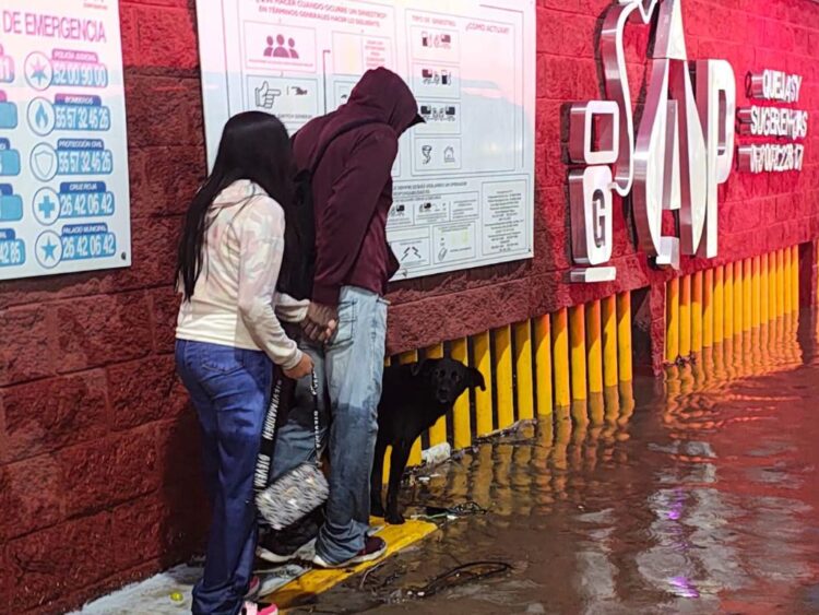Se mantienen los pronósticos de lluvias fuertes en el Estado de México. AMEXI