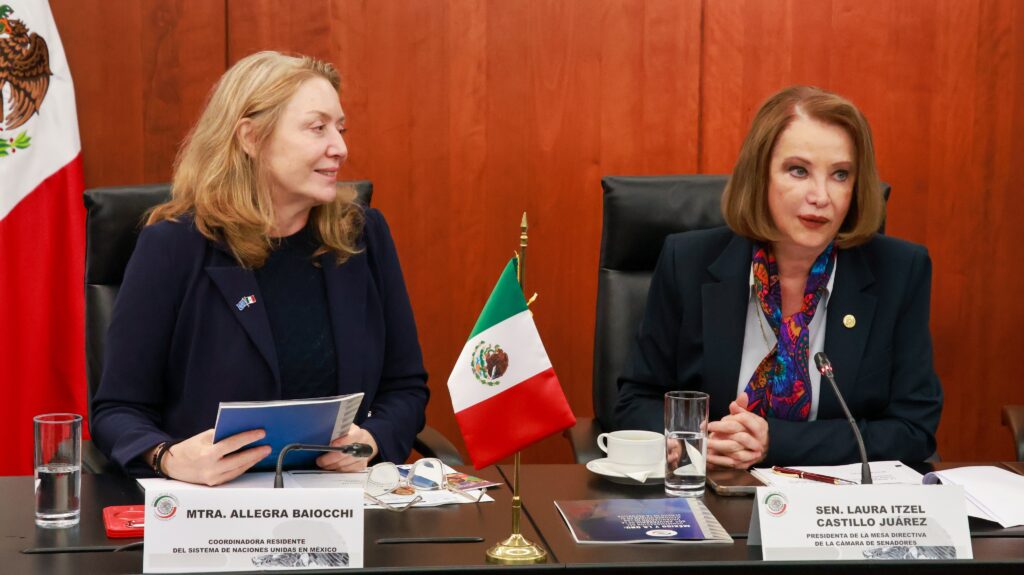 Allegra Baiocchi destacó el papel histórico de México dentro de Naciones Unidas