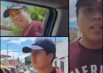 Taxista en Oaxaca agredió a una mujer a golpes