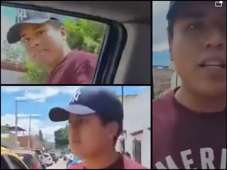 Taxista en Oaxaca agredió a una mujer a golpes