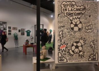 Tepito revive su historia futbolera con fotos, trofeos y testimonios en un conversatorio abierto al público. | AMEXI/FOTO: cultura.gob.mx