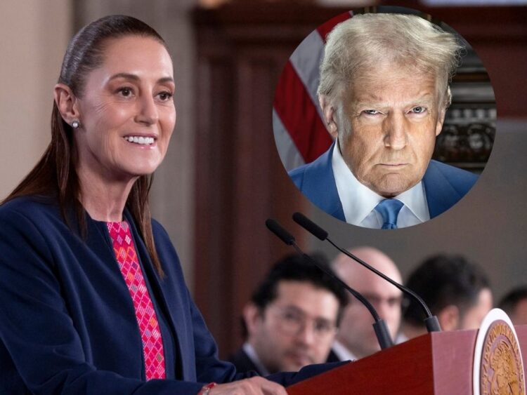Trump no encabeza ofensiva, consideró Sheinbaum