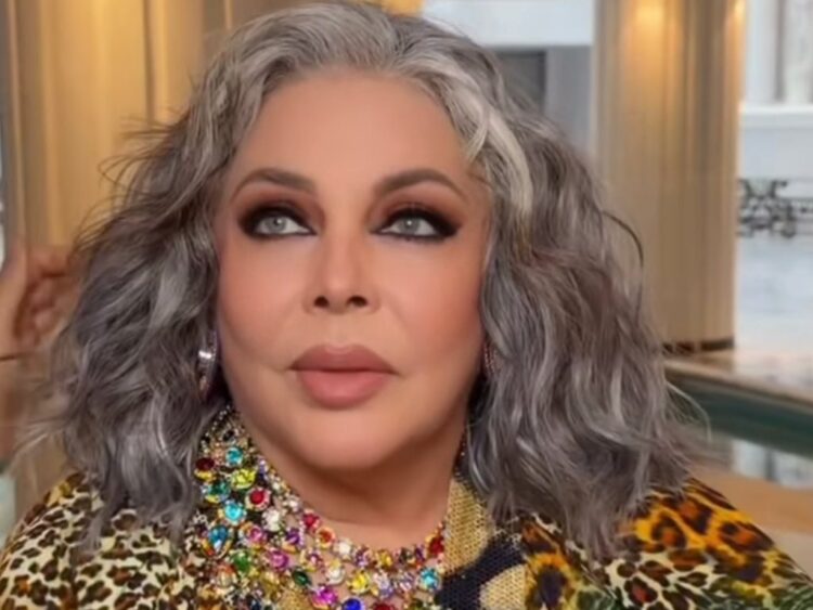 Verónica Castro fue coronada como Reina Estrella Aliada 2026 durante la Marcha del Orgullo LGBT+ en la CDMX. | AMEXI/FOTO: IG @onlyvrocastro