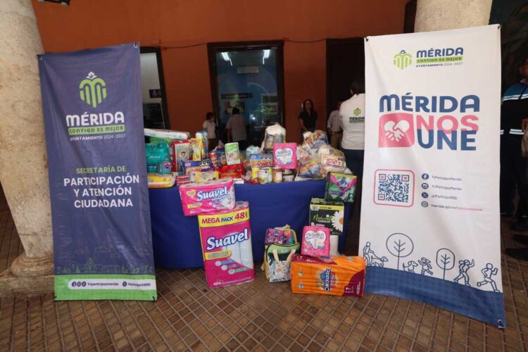 Yucatecos reúnen ayuda para venezolanos afectados por los sismos