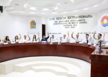 Cabildo de Ayuntamiento de Benito Juárez en Quintana Roo aprueba licencia de alcaldesa, Ana Paty Peralta, por 45 días