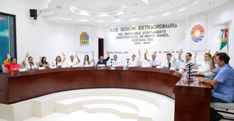 Cabildo de Ayuntamiento de Benito Juárez en Quintana Roo aprueba licencia de alcaldesa, Ana Paty Peralta, por 45 días