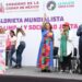 En un ambiente de fiesta a cinco días de que inicie el Mundial de Futbol 2026, la Glorieta de Insurgentes se convierte en la Glorieta Mundialista.