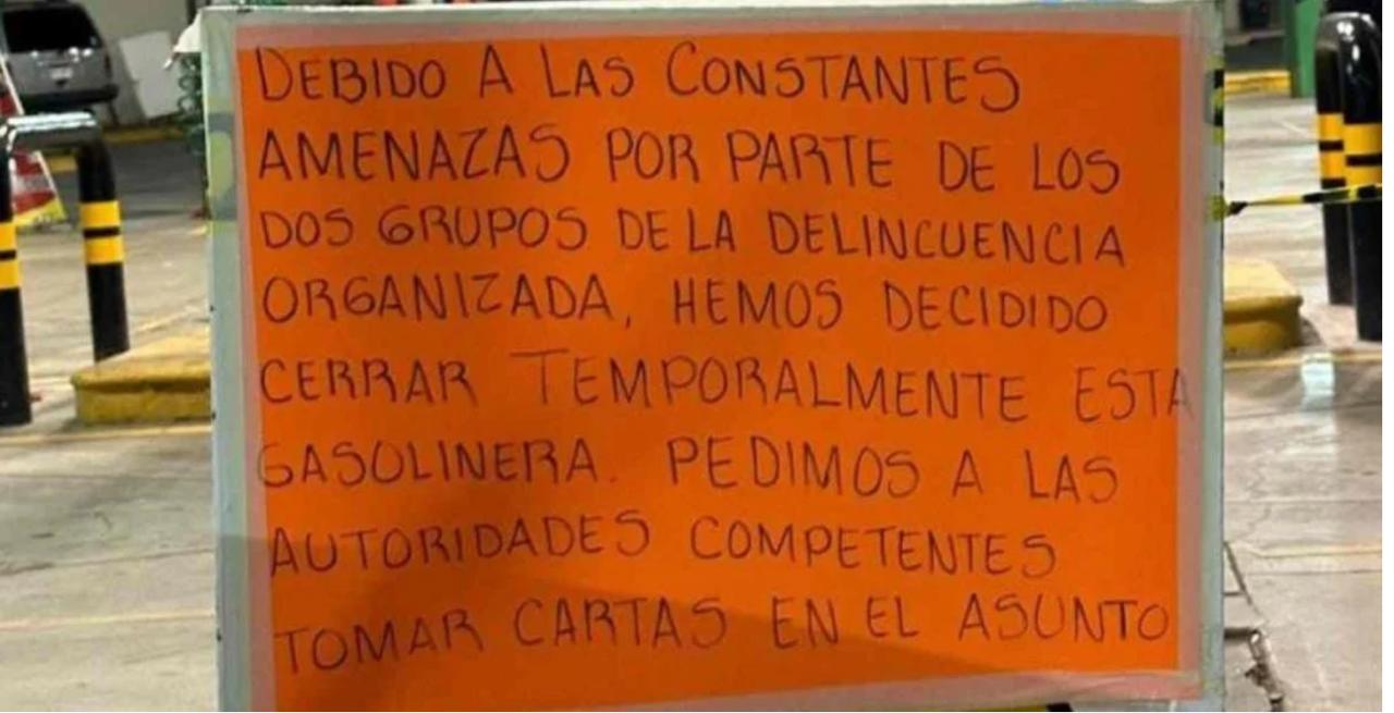 La situación de inseguridad pone en riesgo la viabilidad de negocios, comercios y empresas que dependen diariamente del libre tránsito para operar. AMEXI/FOTO/Redes Sociales