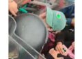 Policías dispersan con violencia protesta estudiantil en el Estadio Azteca