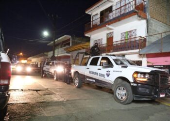 Elementos de la Guardia Nacional y de la SSP abatieron a un presunto líder delincuencial en Michoacán. AMEXI/FOTO/ Guardia Nacional.