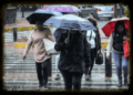 Lluvias fuertes y caída de granizo en la CDMX