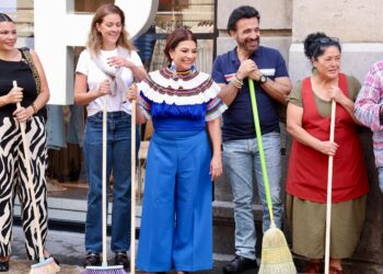 Jornadas de limpuieza y desazolve en el Centro Histórico de la CDMX