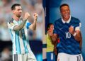 Messi y Mbappé